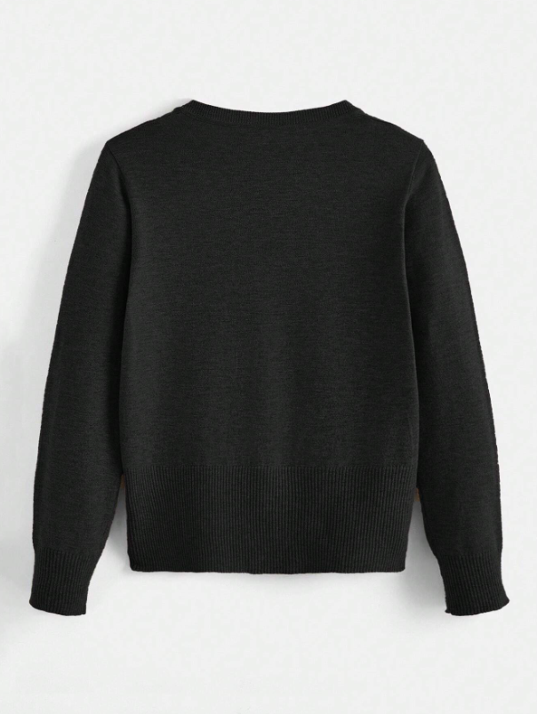 Kadın Özel Düğmeli Yumuşak Dokulu Triko Hırka UGD250707