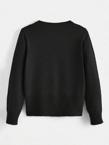 Kadın Özel Düğmeli Yumuşak Dokulu Triko Hırka UGD250707