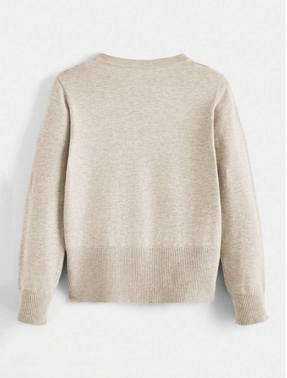 Kadın Özel Düğmeli Yumuşak Dokulu Triko Hırka UGD250707